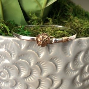 CBC 14K & Sterling Silver Sand Dollar Bracelet